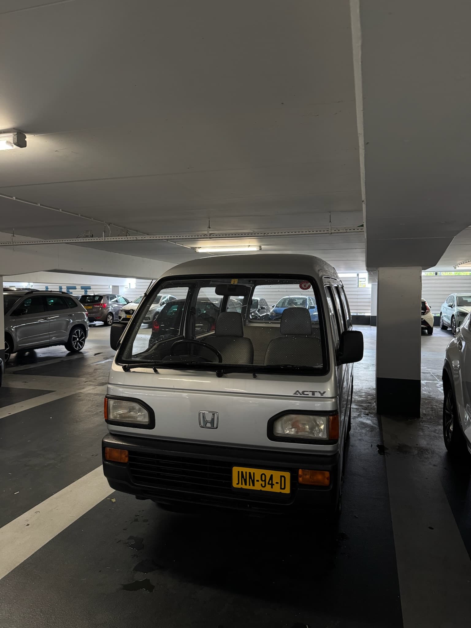 De Honda Acty koffiekar van Zwaar Bakkie
